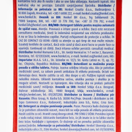 Detergent capsule pentru mașina de spălat vase, All in One, 150 spălări