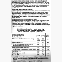 Chipsuri din cartofi cu gust de smântână și ceapă 60g