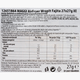 Amestec condimente pentru pui în stil mexican la air fryer Mexican Style Tortilla 27g