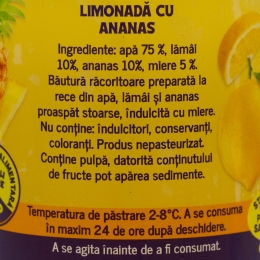 Limonadă cu ananas 0.33l