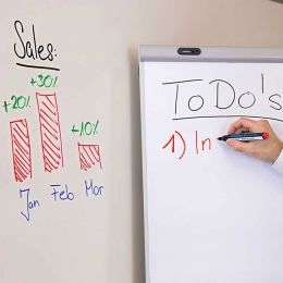 Marker pentru whiteboard/flipchart Maxx 290, albastru