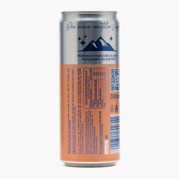Apă carbogazoasă Sparks, cu extract natural de piersică, 0.33l