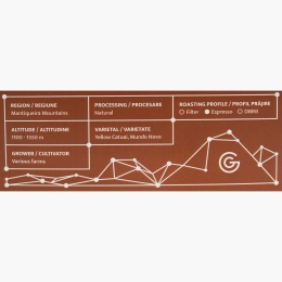 Brazilia Serra Da Mantiqueira 250g, cafea de specialitate boabe