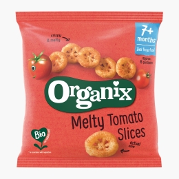Snack ecologic din porumb cu roșii și morcovi, 7+ luni, 20g