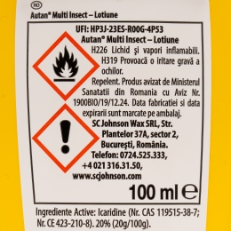 Loțiune repelentă împotriva insectelor Multi Insect 100ml