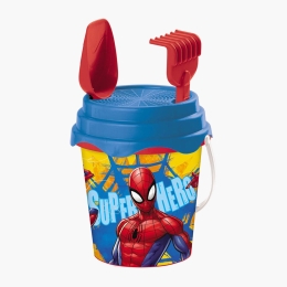Set găletușă + accesorii nisip, Spiderman
