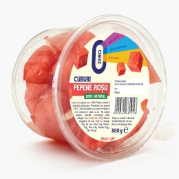 Pepene roșu cuburi 300g