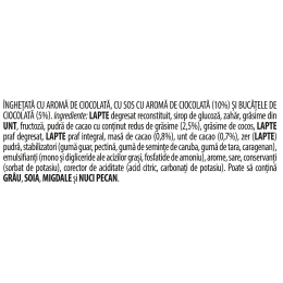 Înghețată cu aromă de ciocolată 175ml (99g)