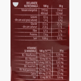 Cereale mic dejun Triple Crunchy cu caramel sărat 350g
