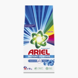 Detergent de rufe pudră automat Touch of Lenor color 100 spălări, 10kg