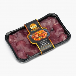 Cuburi din carne de struț 300g