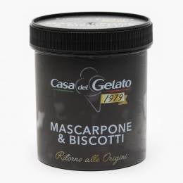 Înghețată cu mascarpone & biscotti 400g 