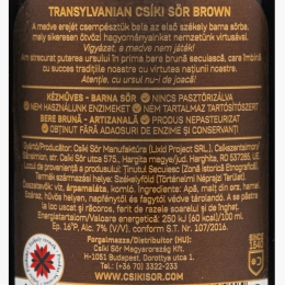 Bere Transylvanian Brown, 7%, sticlă 500ml