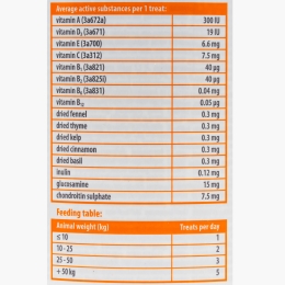 Recompensă funcțională pentru câini Multivitamin, 150g
