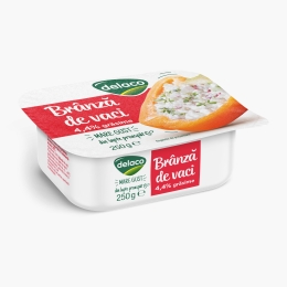 Brânză de vaci, 4.4% grăsime, 250g
