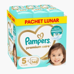 Scutece Premium Care XXL, mărimea 5, 11-16 kg, 148 buc