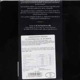 Burgeri de mânzat cu paprika 0.28kg