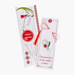 Mărțișor broșă ghiocel