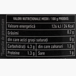 Ardei iuți peperoni în oțet, Gourmet, 680g