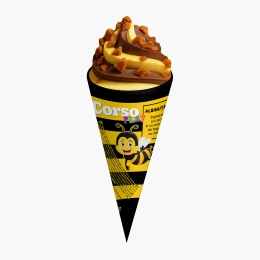 Înghețată cu aromă de fagure cu miere Albinuța 76g