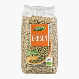 Mazăre verde întreagă eco, 500g