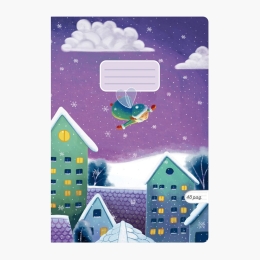 Caiet A5 Hovering tip 2, 24 file, 90g 