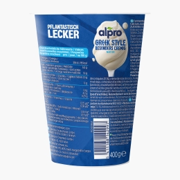 Produs fermentat din soia natur Greek Style 400g
