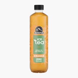 Ceai verde cu ananas, fără zahăr 0.5l