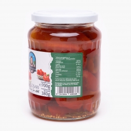 Gogoșari sferturi în oțet 700g