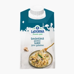 Smântână lichidă UHT pentru gătit, 20% grăsime, 0.5l