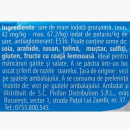 Râșniță sare de mare grunjoasă 180g