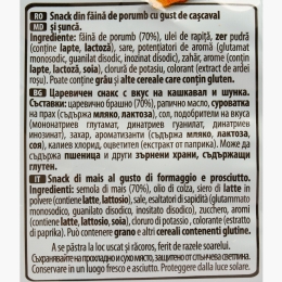 Pufuleți cu gust de cașcaval și șuncă 60g