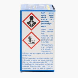  Rezervă pentru aparat electric împotriva țânțarilor (30 nopti) 21ml
