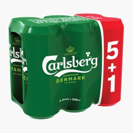 Bere blondă doză 6x0.5l (5+1)