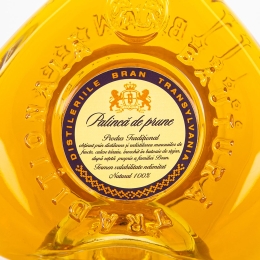 Pălincă de prune 50% alc. 700ml + cutie