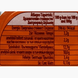 Budincă cu ciocolată și lapte P'tite 4x70g