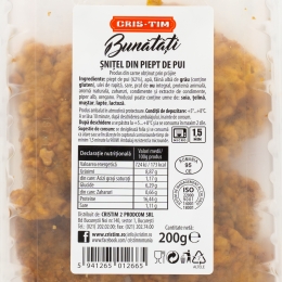 Șnițel din piept de pui 200g