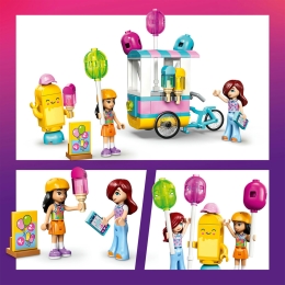 Stand cu înghețată și baloane, 42692 Friends, 107 piese, +6 ani
