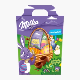 Mix ciocolată Egg Hunt Basket, 162g