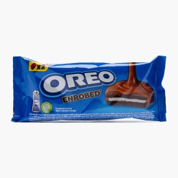 Biscuiți cu cacao și cremă cu aromă de vanilie, cu glazură de cacao 41g