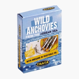 Anșoa cu oregano în ulei vegetal 100g