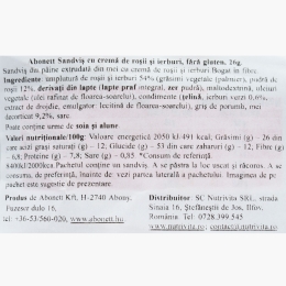 Sandviș cu roșii și ierburi aromatice, fără gluten, 26g