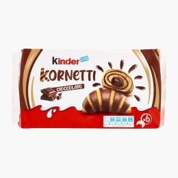 Croissant cu ciocolată Kornetti, 6 buc, 252g