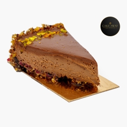 Tartă vegană de ciocolată, fără zahăr adăugat 130g