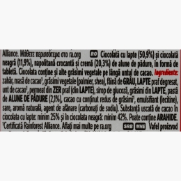Ciocolată napolitană cu alune 99g