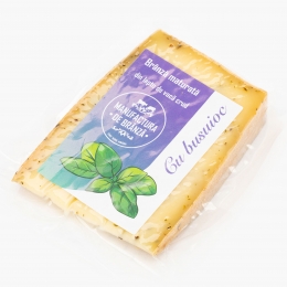 Brânză maturată cu busuioc 250g