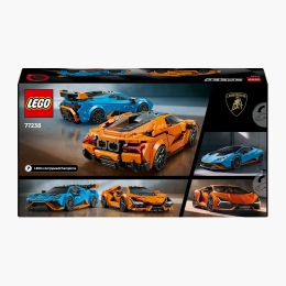 Lamborghini Revuelto și Huracán STO, 77238 Speed Champions, 607 piese, +10 ani