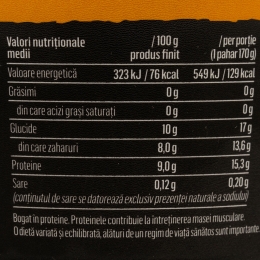 Iaurt proteic cu banane, mango și cereale, 0% grăsime, 170g