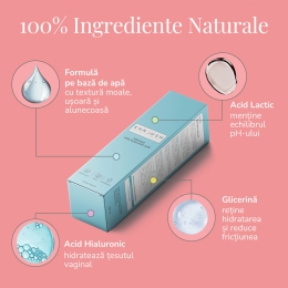 Gel lubrifiant cu acid hialuronic