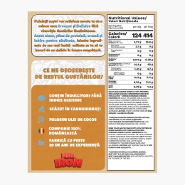 Pufuleți cu aromă de brânză cheddar, cu 30% proteină, fără zahăr și fără gluten, low carb 100g